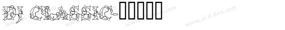 DJ Classic字体转换